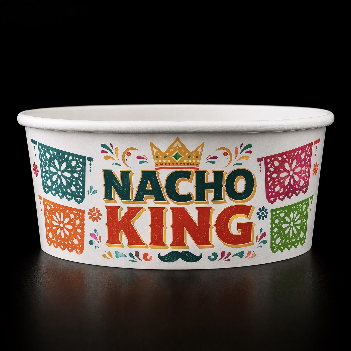 Bowl personalizado Nacho King · Fiesta